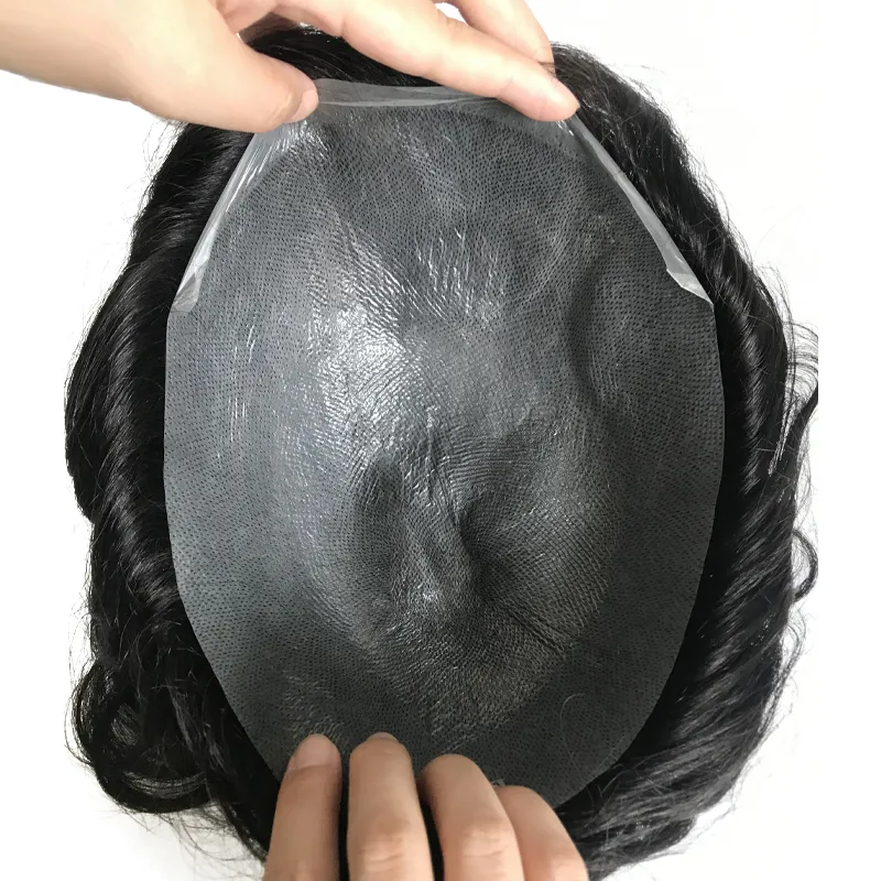 V-looped 0.03mm Ultra Thin Skin Hair System Wholesale